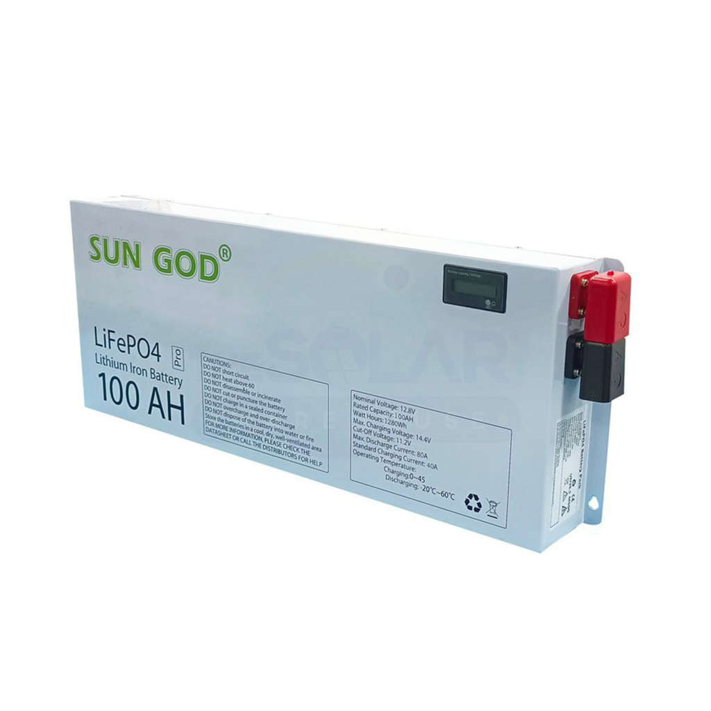 Rechargeable Batteries Sun God 12v 100ah 128kwh Lithium Battery Lifep04 Battery For Sale In 3679